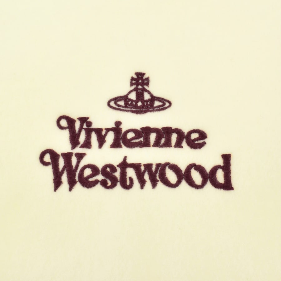 Vivienne Westwood Logo Scarf Off White | Mainline Menswear